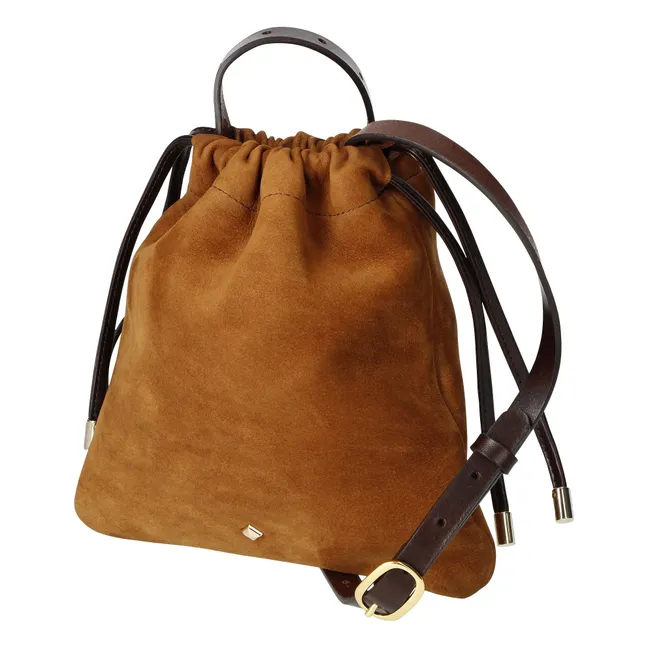 Sac Le Lerie Nabuk Cuir | Camel