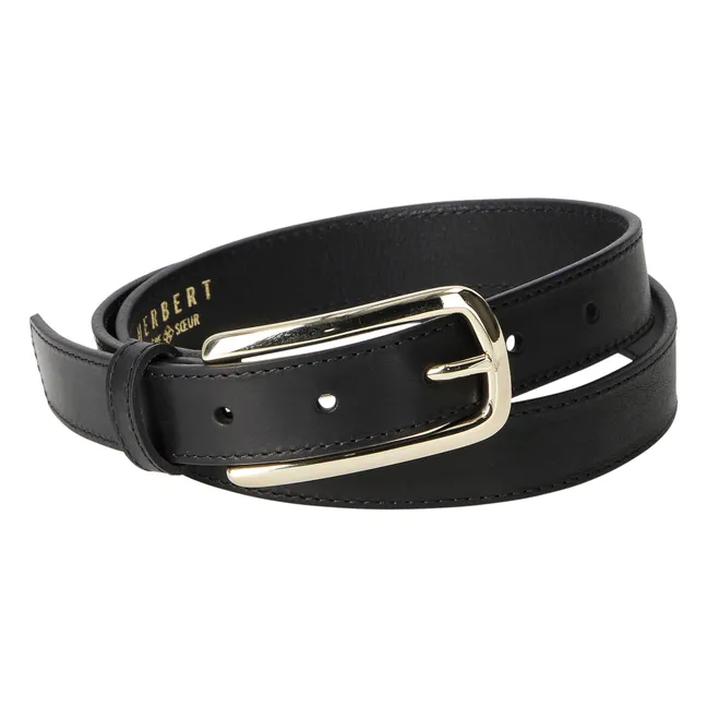 Ceinture La Suliac Cuir | Noir