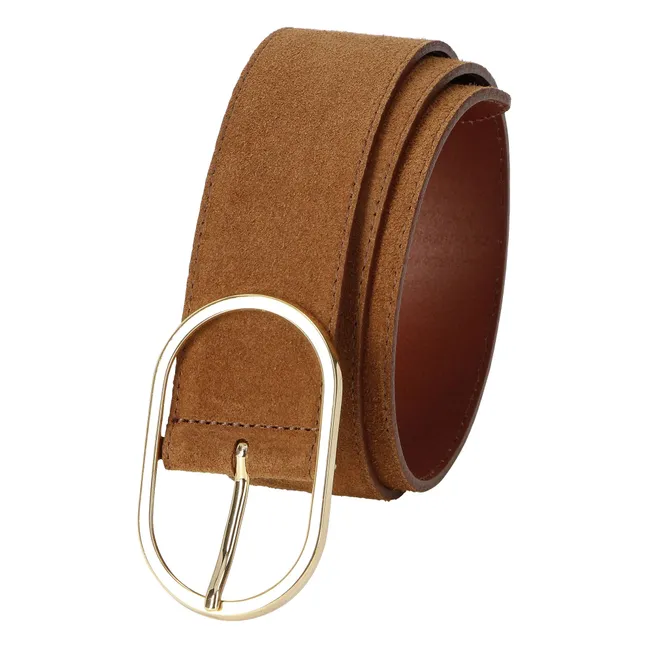 Cintura in pelle La Paname | Camel
