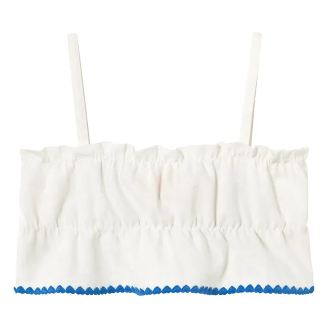 Top Swans Lino | Blanco