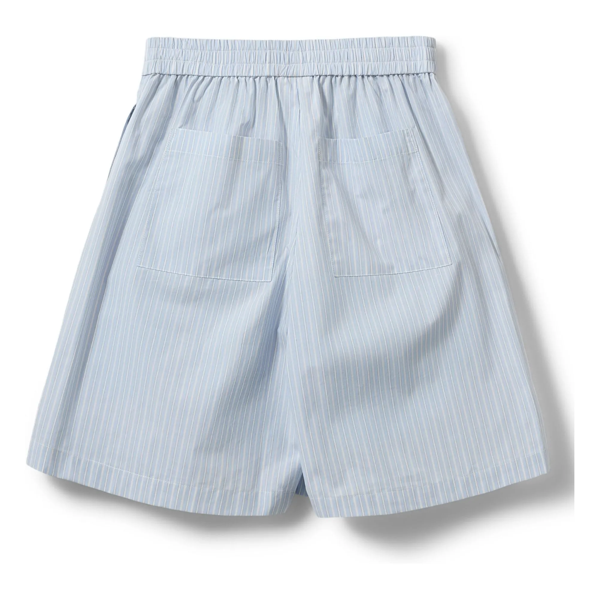 Pantalones cortos a rayas Nejah | Azul Pálido- Imagen del producto n°1