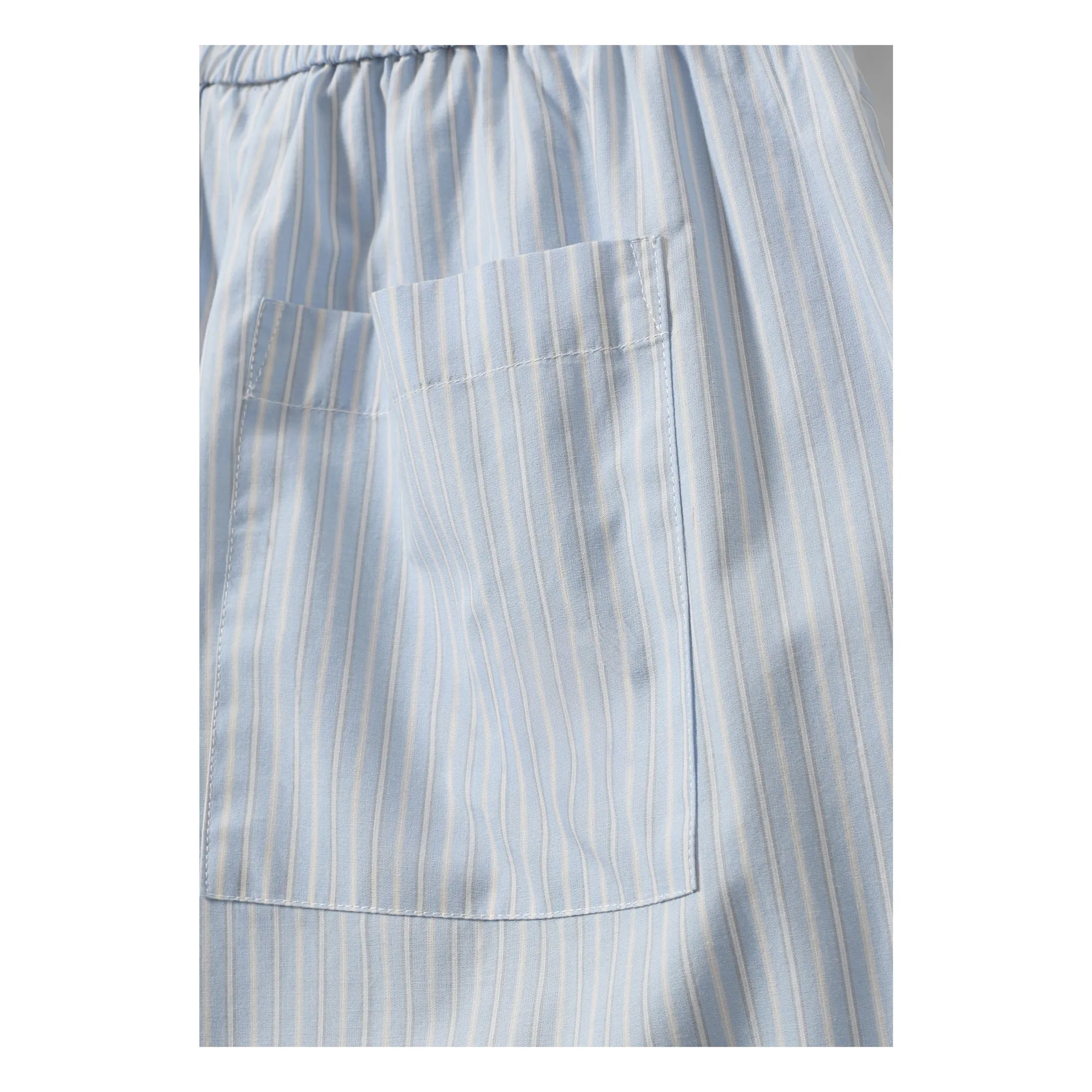 Pantalones cortos a rayas Nejah | Azul Pálido- Imagen del producto n°2