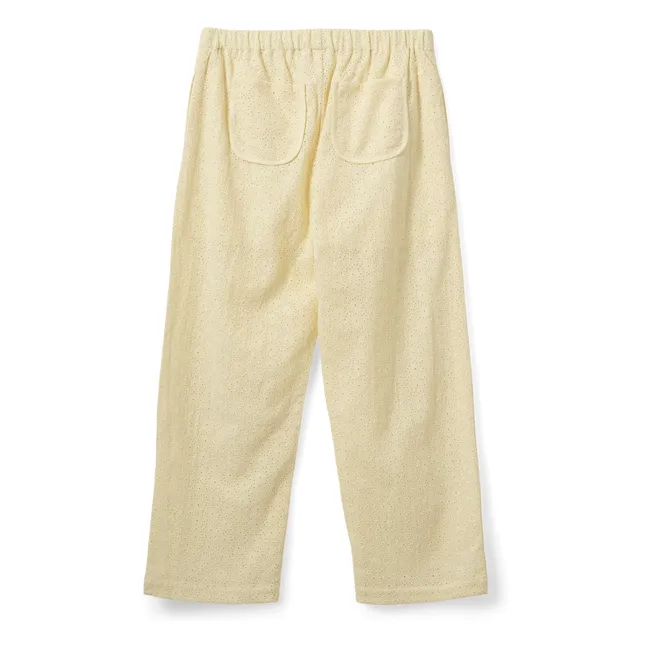 Pantalones Abigale | Amarillo palo