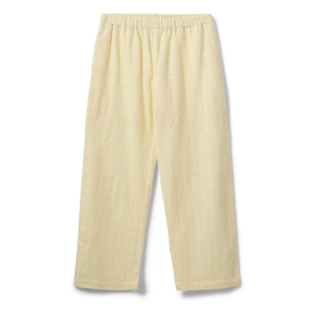 Pantalon Abigale | Jaune pâle