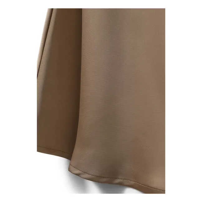 Long Satin Skirt Safia | Beige