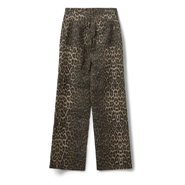 Jean Siennasy Leopardo | Marrón