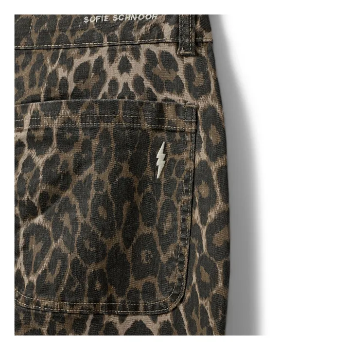 Jean Siennasy Léopard | Marron- Image produit n°2