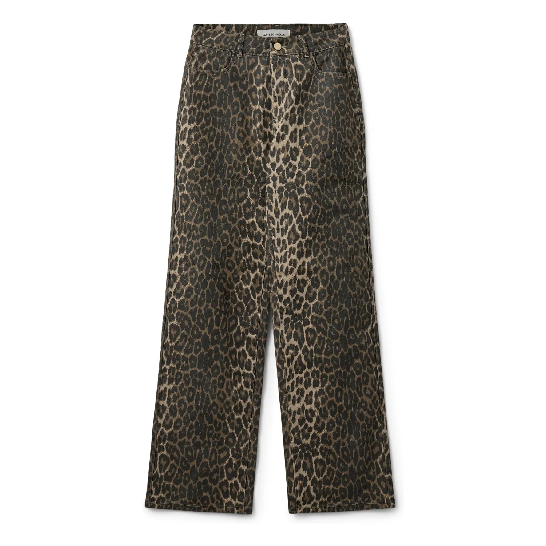 Sofie Schnoor Brown Jean Siennasy Leopard