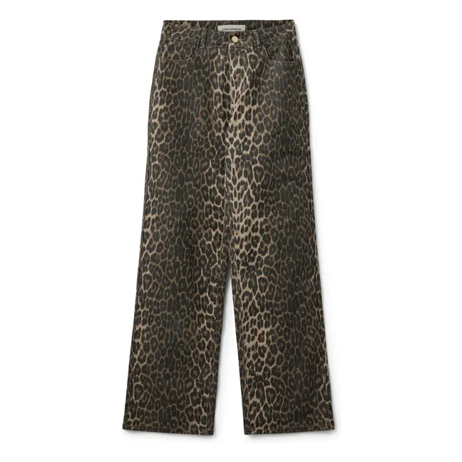 Jean Siennasy Léopard | Marron