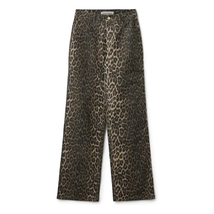 Jean Siennasy Léopard | Marron- Image produit n°0