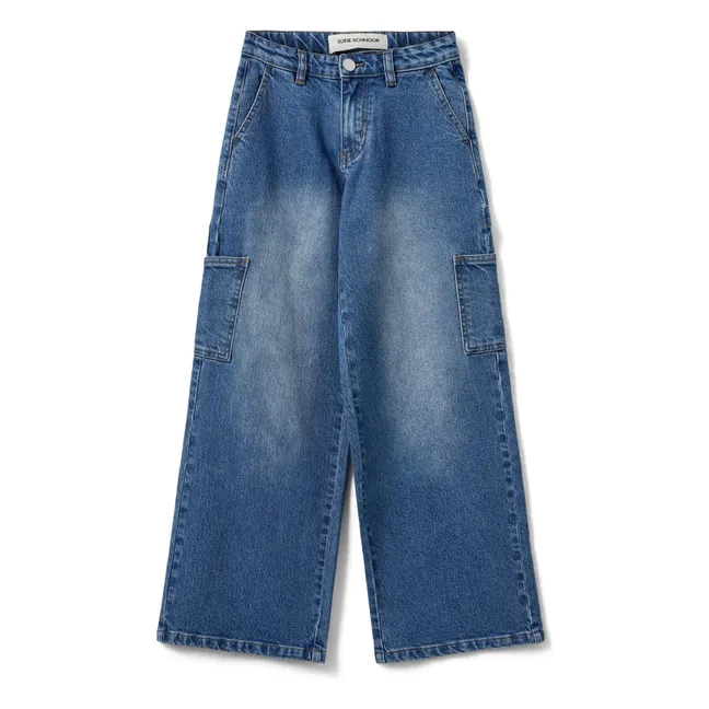 Jean Poches Gitte | Azul