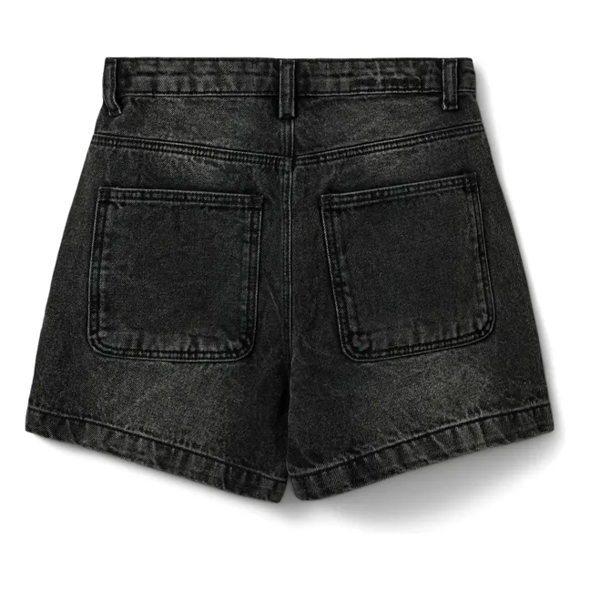 Pantalones cortos vaqueros Gabriella | Denim negro