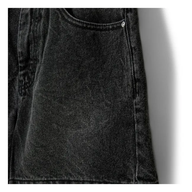 Short Denim Gabriella | Denim noir