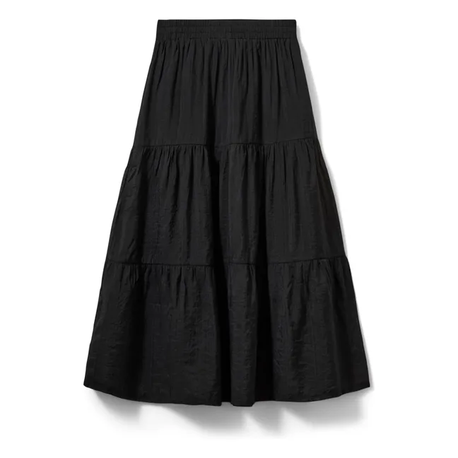 Jupe Longue Vivi  | Noir