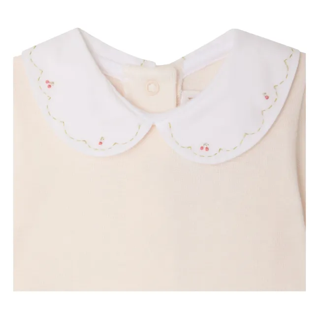 Body Cygne Coton Bio | Rose poudré