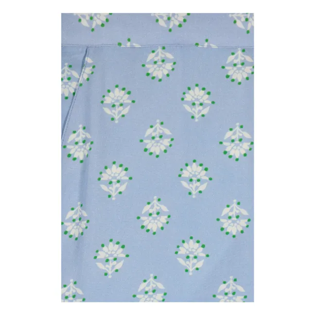 Lova Cotton pants | Light blue