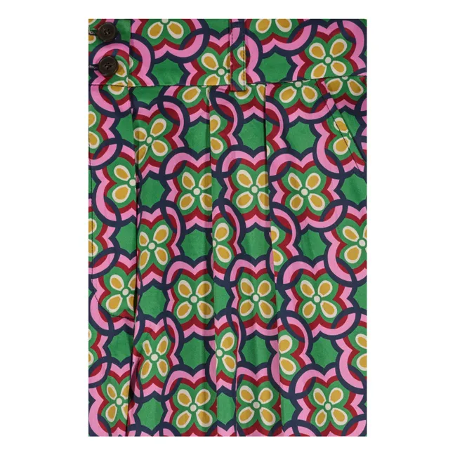 Pantalones de algodón Chesnut | Rosa