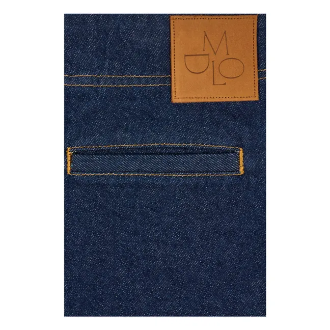 Selena Denim Cotton skirt | Dark Blue