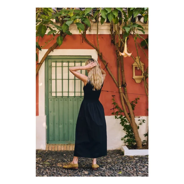 Vestido de algodón Saint Barth | Negro