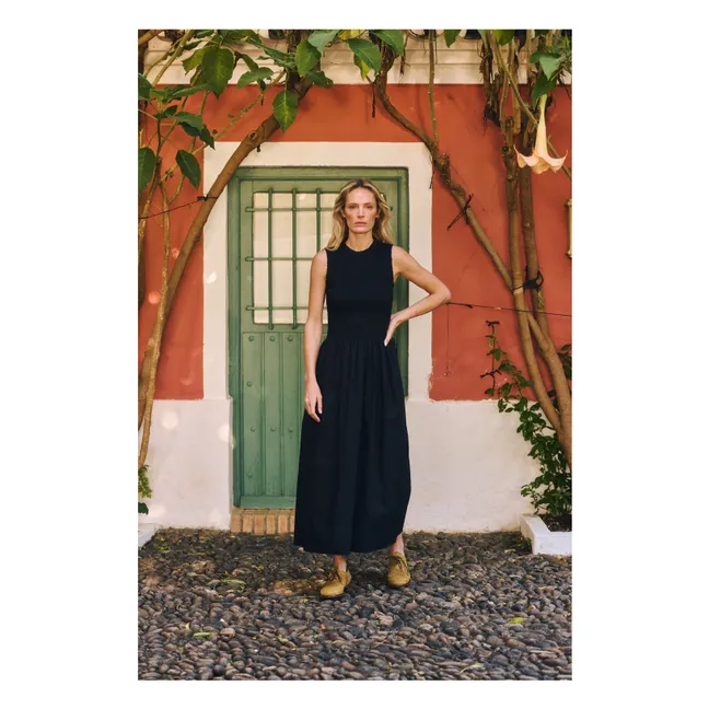 Robe Saint Barth Coton | Noir