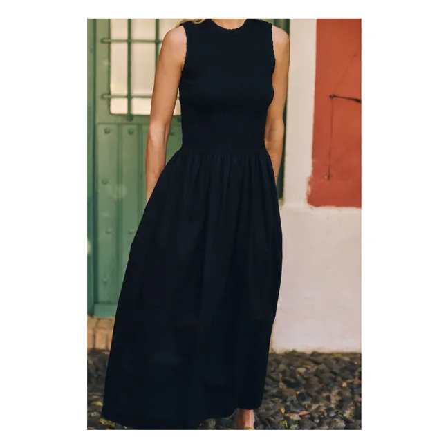 Robe Saint Barth Coton | Noir