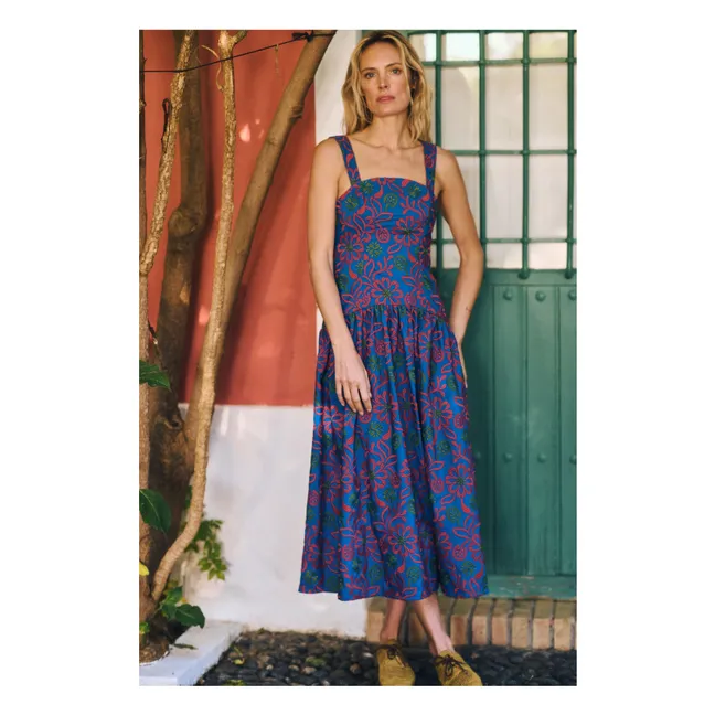 Doha dress | Royal blue