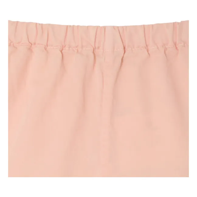 Pantalones cortos Ecady de algodón orgánico | Salmón