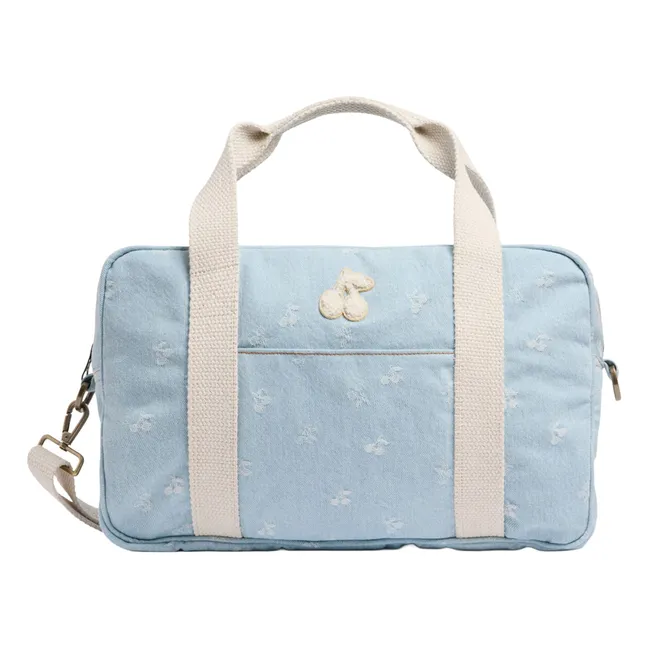 Tasche Gigia Kirschen | Hellblau