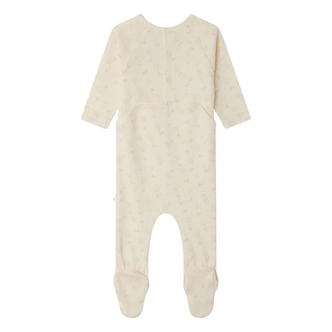 Pyjamas Tif Poussins Organic Cotton | Cream
