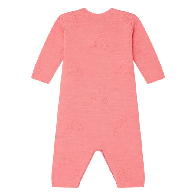 Jumpsuit Elin Wolle | Bonbonfarben