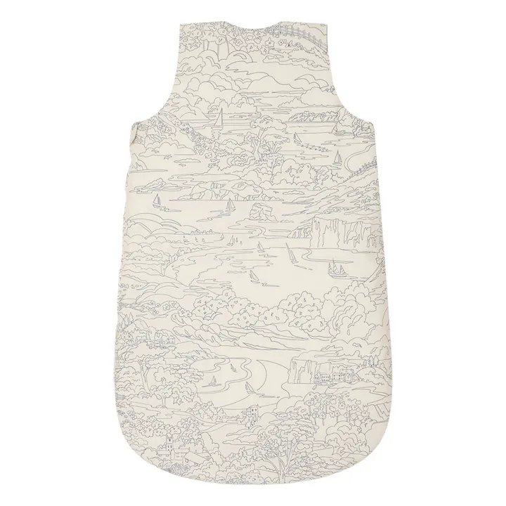 Gigoteuse Joujou Paysage Coton Bio | Ecru- Image produit n°2