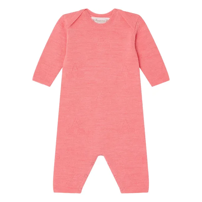 Jumpsuit Elin Wolle | Bonbonfarben