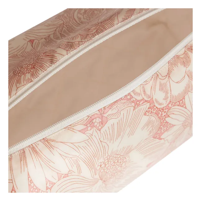 Trousse de Toilette G Fleurie Coton Bio | Rosa Pálido