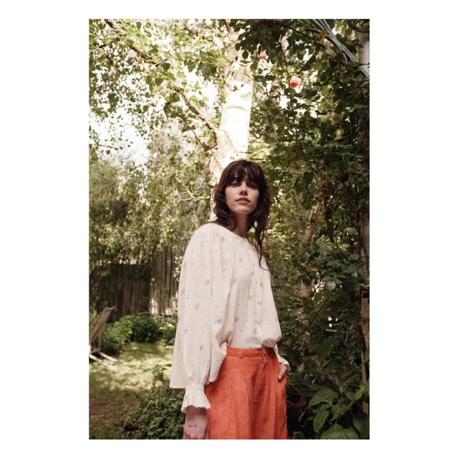 Blouse Dounia Coton Bio | Crème