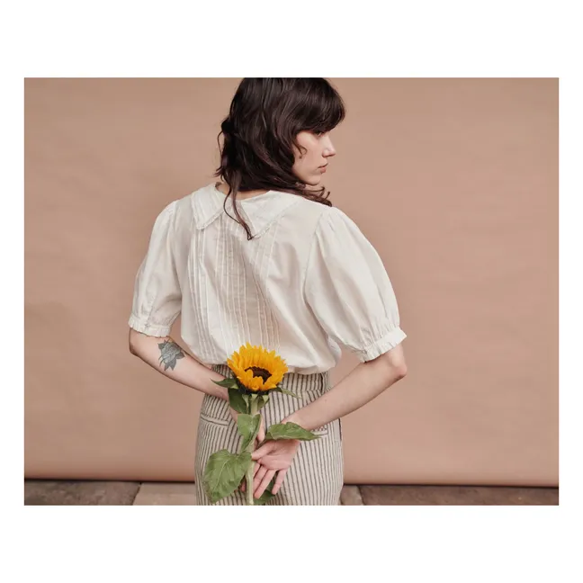 Blouse Vintage Coton | Crème