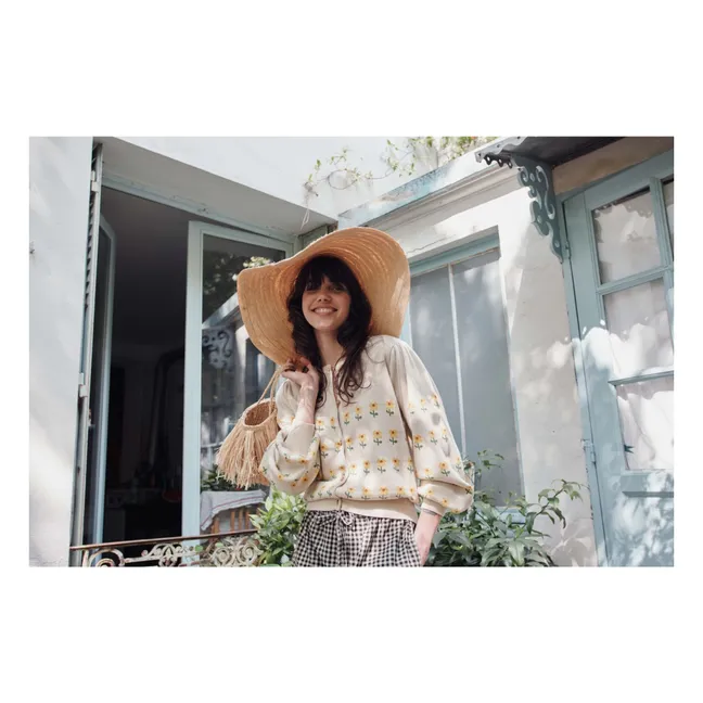 Short Vichy Coton | Noir