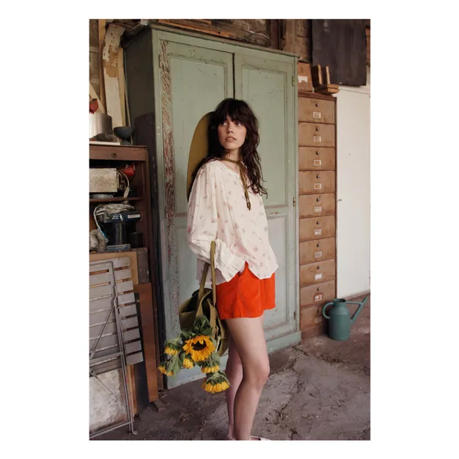 Blouse Dounia Coton Bio | Crème