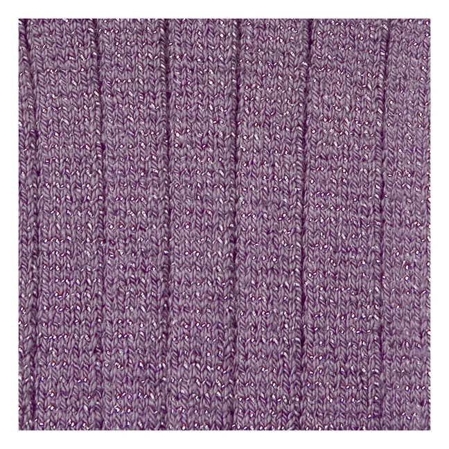 Chaussettes Victoire Pailletées | Violet