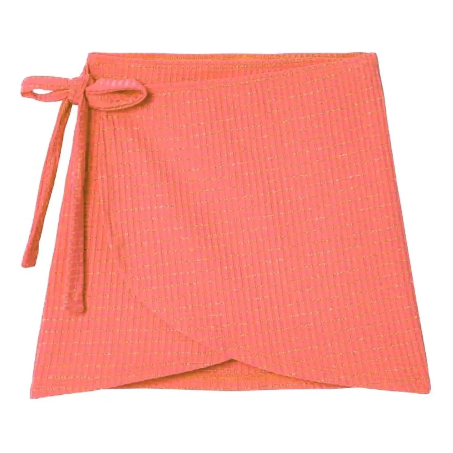 Jupe de Bain Calypso Métallisée | Corail- Image produit n°0