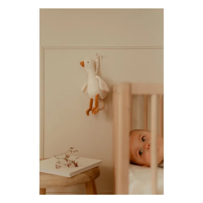 Peluche musical Goose | Blanco