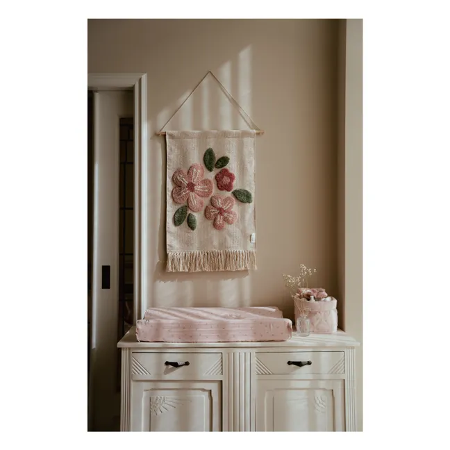 Wall carpet Flowers | Pink