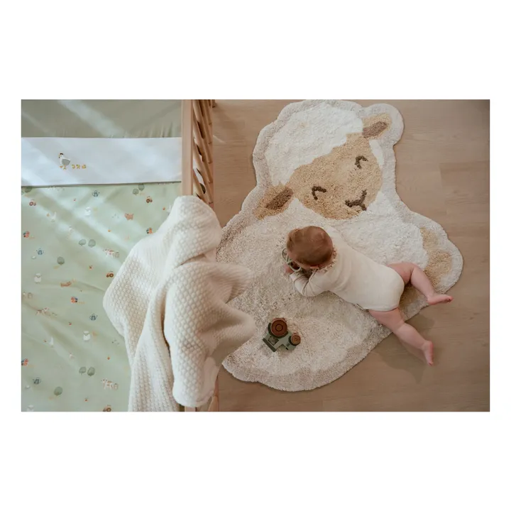 Alfombra de oveja | Blanco- Imagen del producto n°6