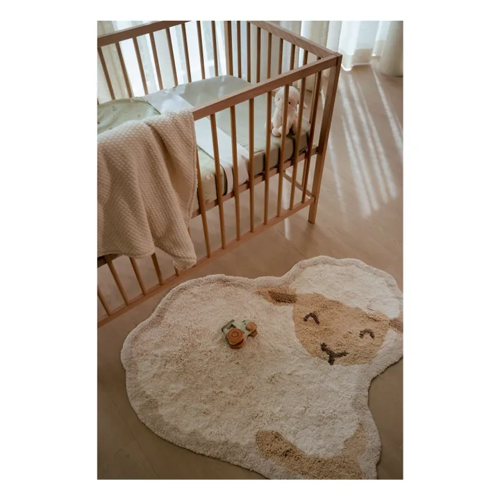 Alfombra de oveja | Blanco- Imagen del producto n°5