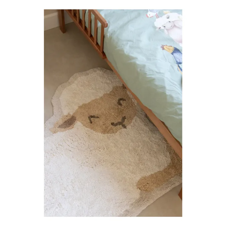 Alfombra de oveja | Blanco- Imagen del producto n°1