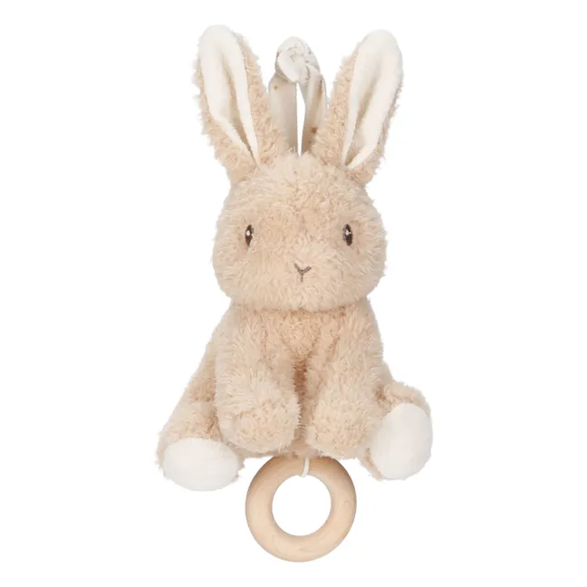 Rabbit musical plush | Beige