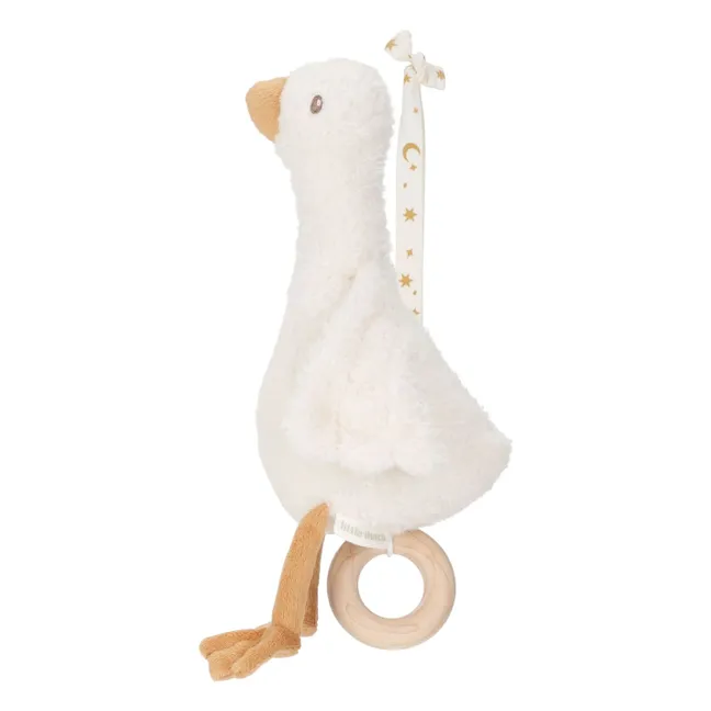 Musical Plush Goose | White