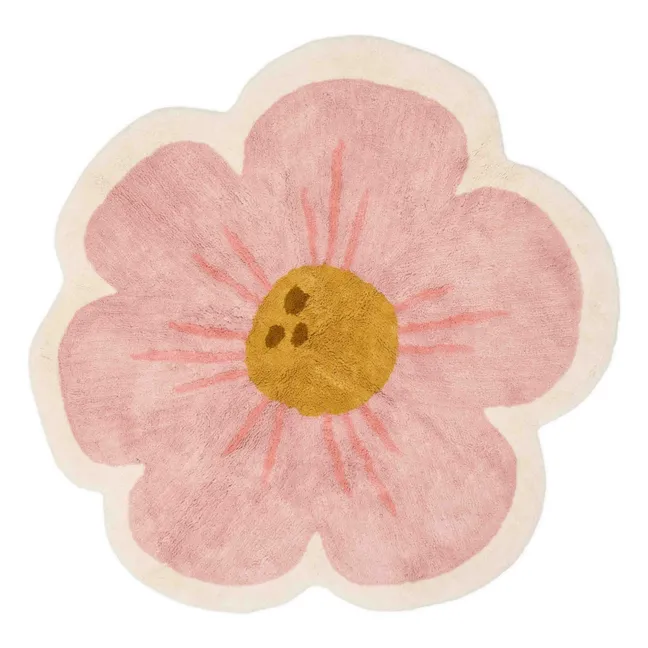 Tapis Fleur | Rose