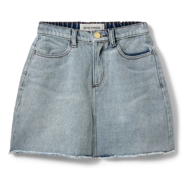 Jupe Denim Callysy | Bleu Clair