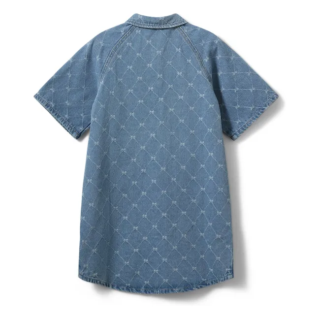 Robe Chemise Denim Mayasy | Bleu