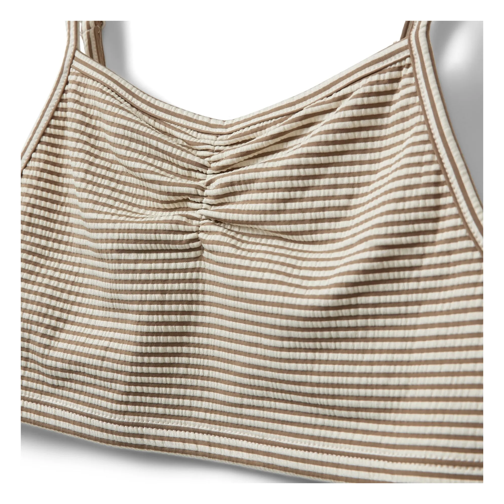 Maillot de Bain Britasy Rayé | Taupe- Image produit n°1